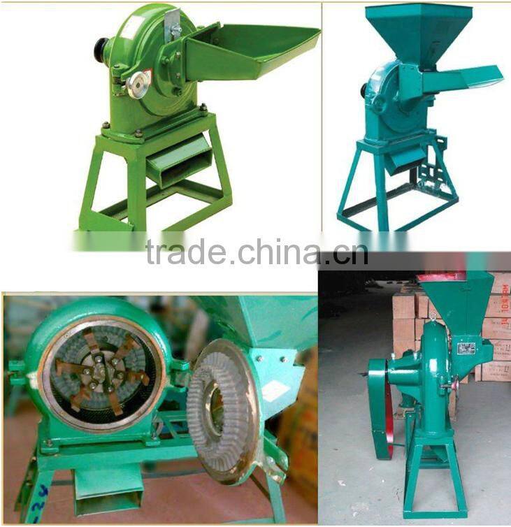 grain hammer mill run by tractor