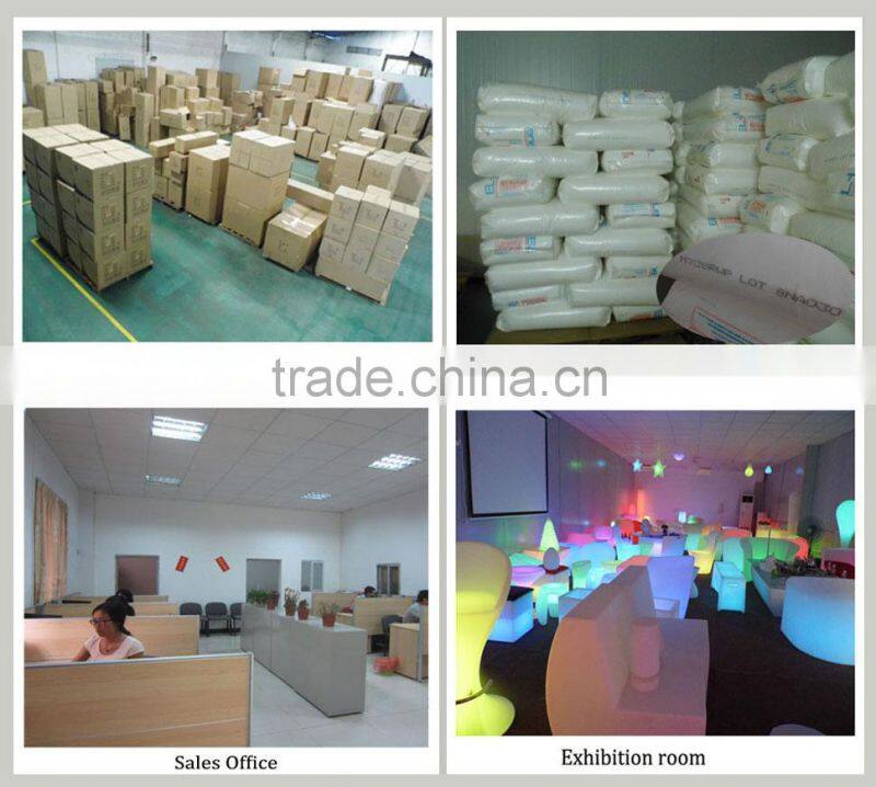 rechargeable battery LED plastic light pots in good price