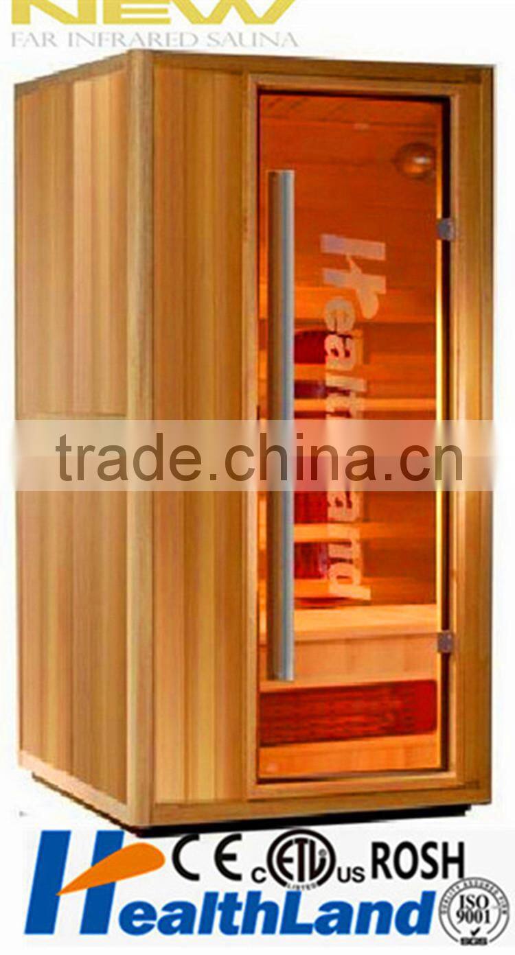 1 person far infrared sauna good relax after hard day
