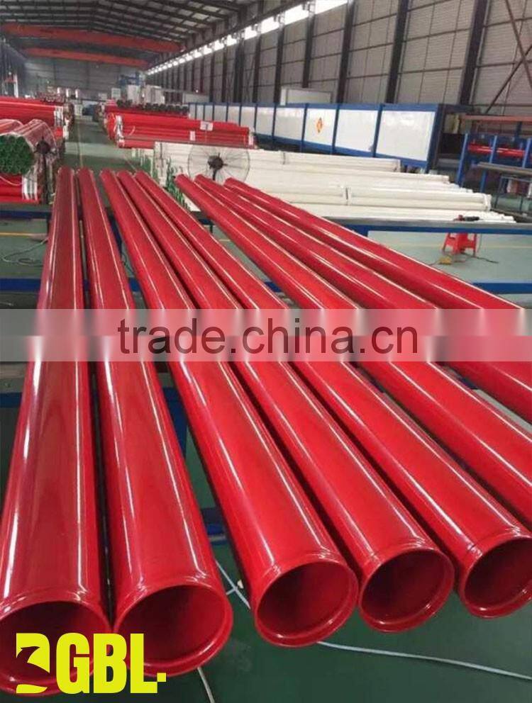 Alibaba China Manufacturer Round Section Shape hollow fire hydrant pipe size