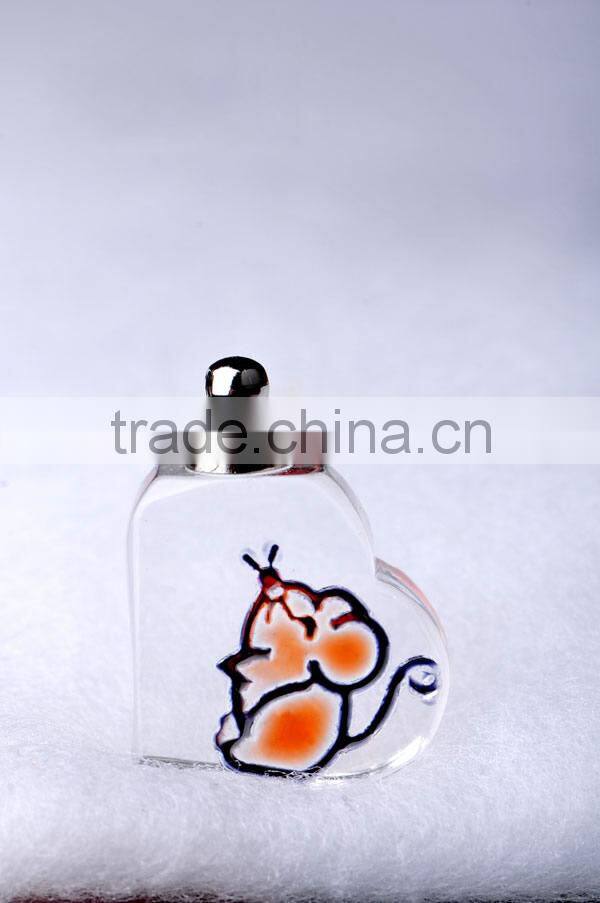 2015 newest different shapes rainbow crystal Jewelry pendant necklace