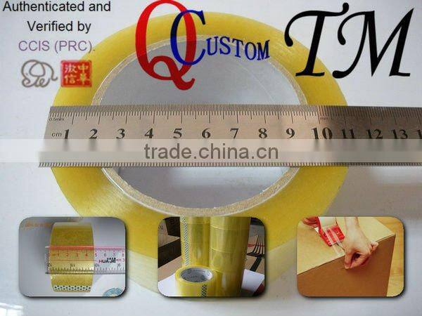 BOPP promotion adhesive sellotape with water based glue for carton sealing ( 45mm x 40microns x 100meters ) PT-49