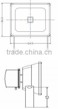 20w Parking Lot Pir Sensor Flood Light Led Stair Wall Light