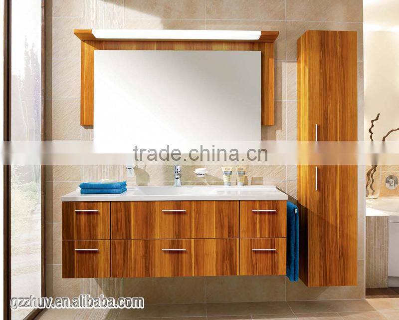 High quality laminate pvc kitchen cabinet door design price China fatory