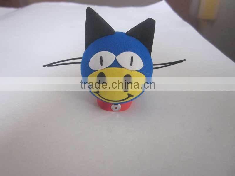 custom wizard shape antennas ball foam ball