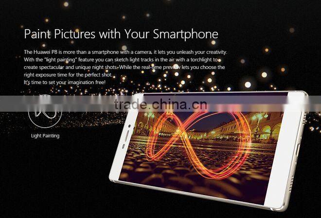 Huawei p8 octa core Hisilicon Kirin 935 dual sim card 4G lte android phone 5.2 inch