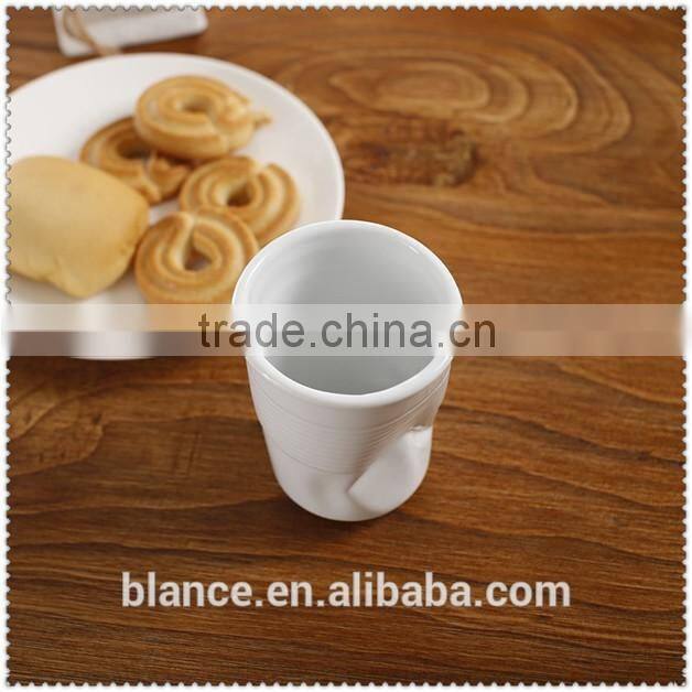cheap ceramic Crumple Cup