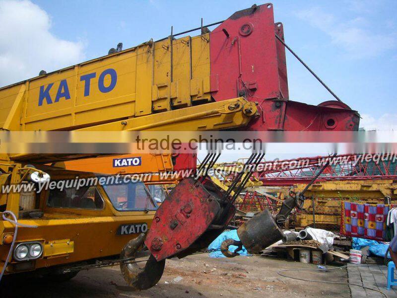 KATO NK800 80 ton used wheel crane lifting truck crane