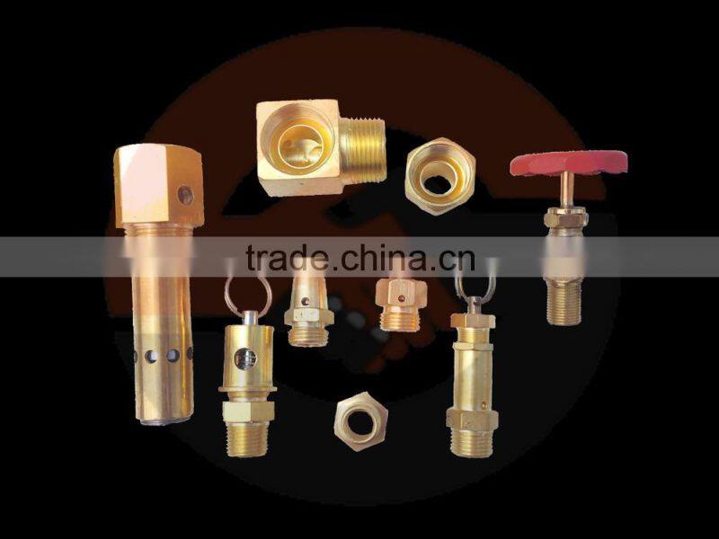 Brass slotted stop Plug