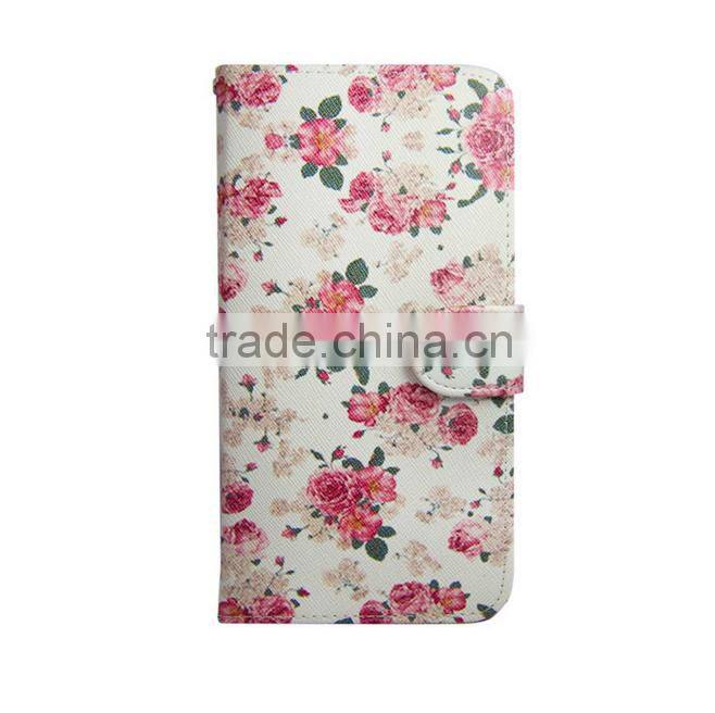 2016 Factory OEM flip wallet case for alcatel pop c7