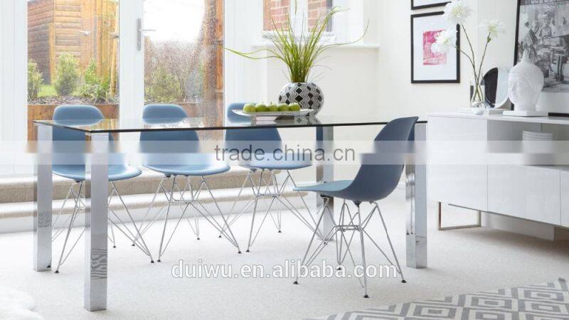 2016 ultra modern home furniture 201brushed stainless steel dining table