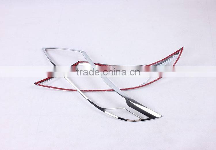 ABS Chrome Head Light Lamp Cover Trim 2 Pcs For Sorento Car 2013 Accessories