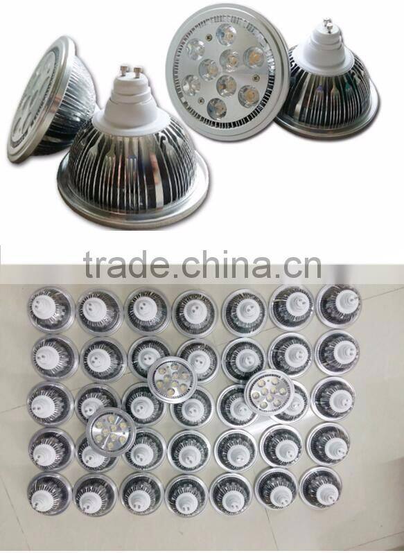 ac85-265v ar111 lighting es111 led gu10 led spotlight 9w