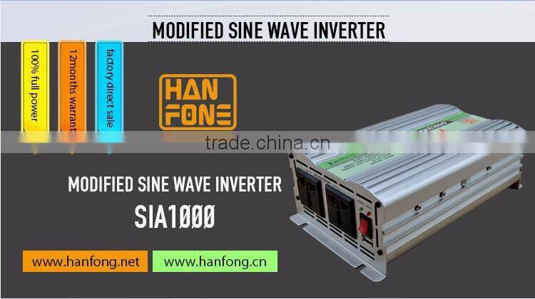 Full power 12v 24v 48v dc 230v ac 1000w solar power Inverter