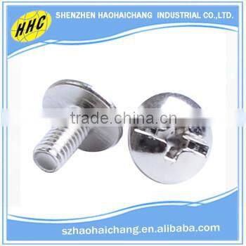 China manufacturer nonstandard threaded slotted metal screw
