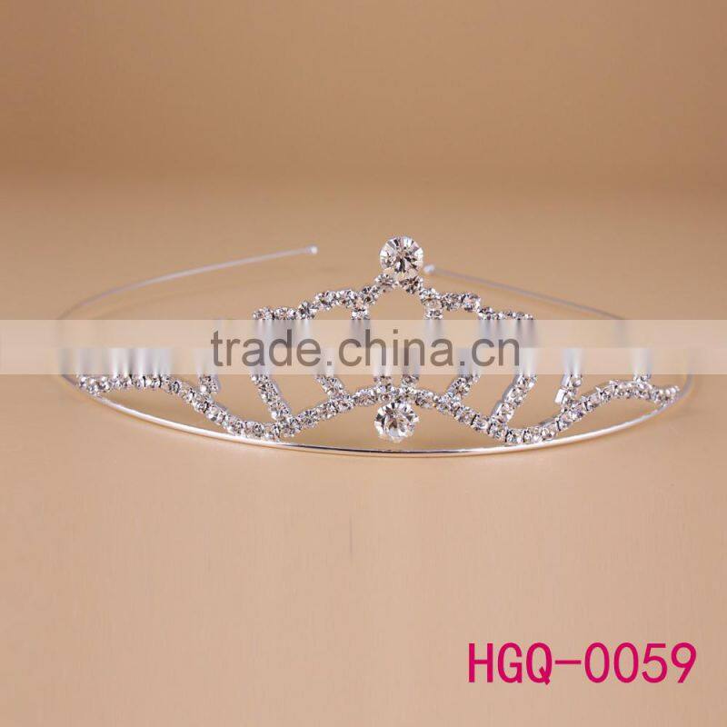 Miss beauty queen crown for sale rhinestone bride tiaras wedding