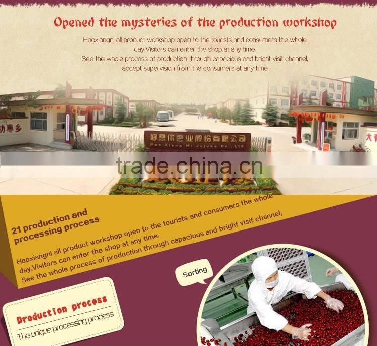 Dried chinese gelatine jujube