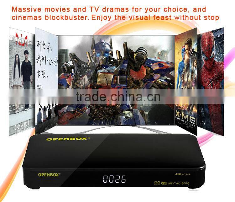 discount product A5s available for Europe country ,support DVB-S2,USB wifi new work sharing ,free porn vedio