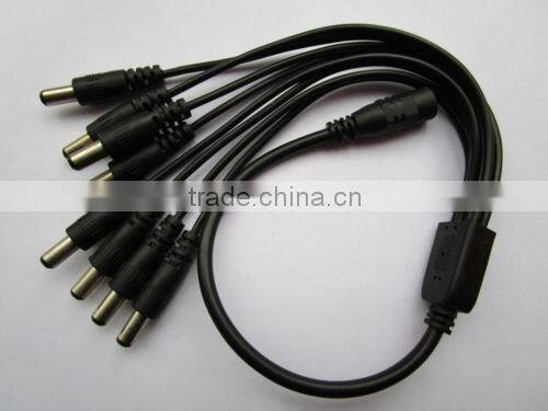 2016 new arrival 8 Channel DC Power Spliter 1 Female to 8 Male for Camera