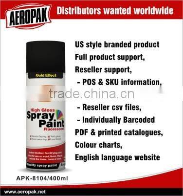 Aeropak Washable Acrylic latex spray paint
