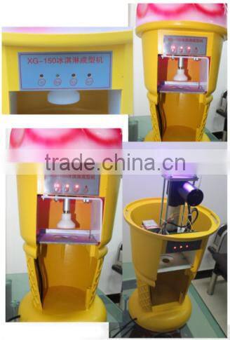 Ice cream embossing machine