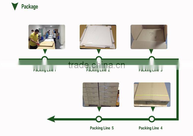 White Frame 0.2W SMD2835 110LM/W 5 Years ' Warranty Indoor Lighting 600x600 LED Panel Light 40W