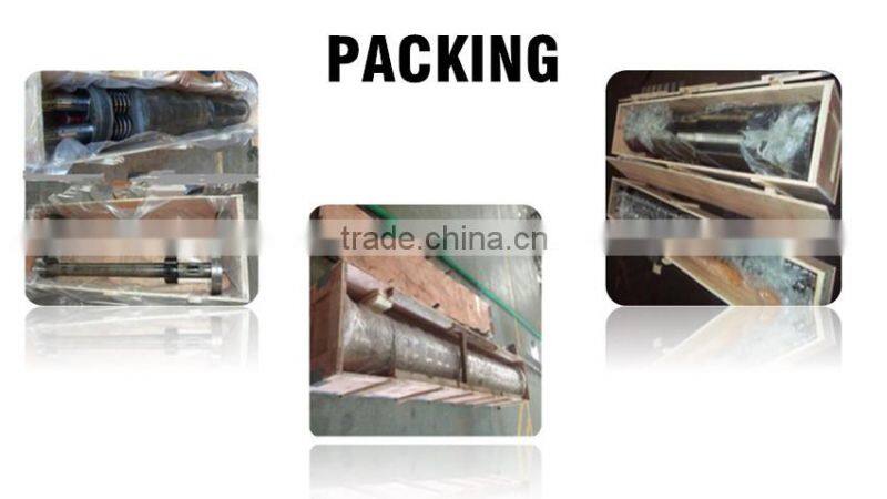 Alloy injection screw barrrel for PP/PE