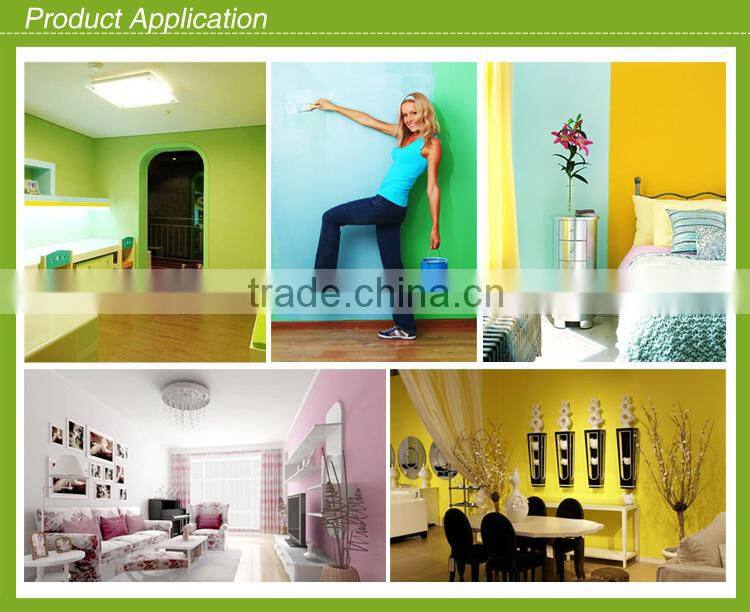environmental washable interior wall paint for children room/interior wall emulsion paint
