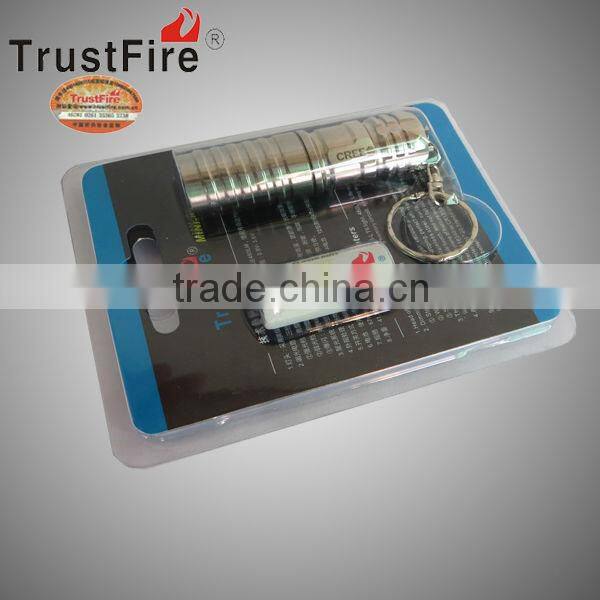 2013 trustfire wholesale CREE XM-L T6 led MINI-02 aluminum mini led flashlight keychain and CE
