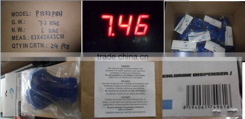 2015 Poolstar commercial pool water chemical feeders , pool water dispensers with thermometer