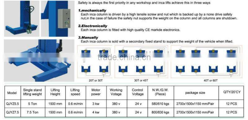 Torin Bigred 5Ton Combined Movable Truck Lift