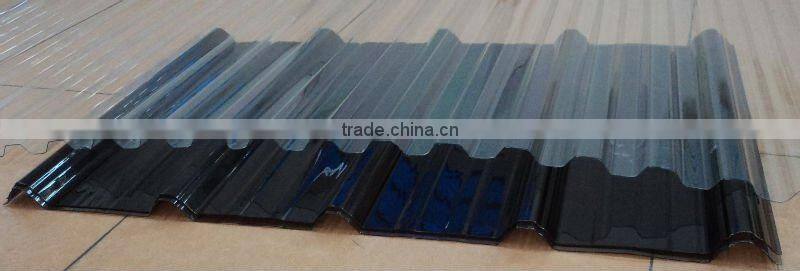 ISO polycarbonate corrugated solid sheet