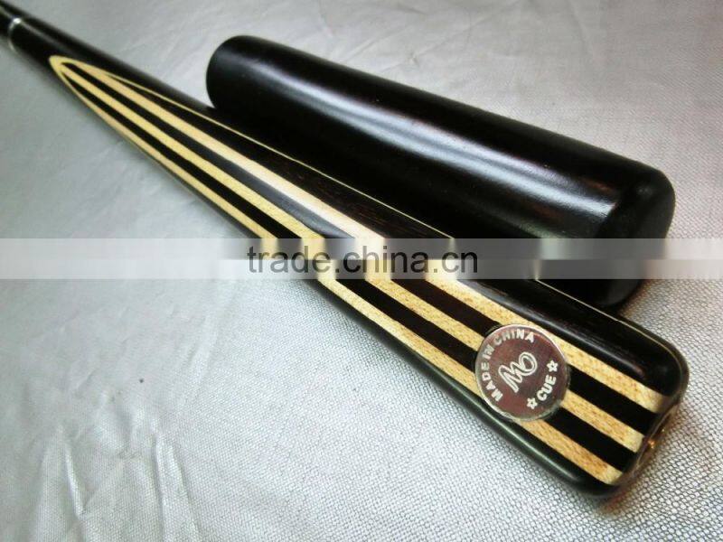 Hot sale 3/4 joint ash wood snooker cue with extension