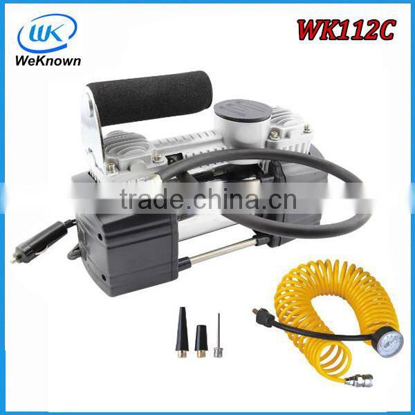 12 volt DC car inflation pump/mini car air compressor