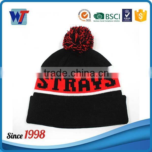 Hot sell Colorful Hip Hop Beanies Knitted Custom Beanie Hats winter