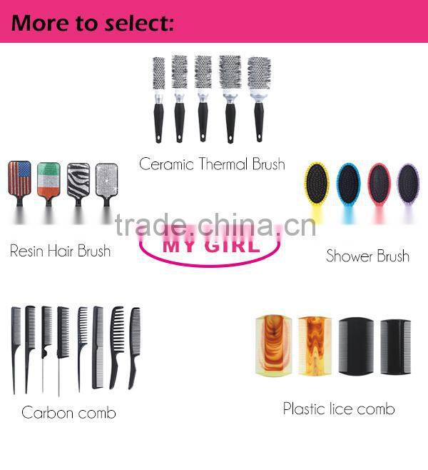 MY GIRL 2016 new arrival cheap durable professional hair cutting carbon tail combs