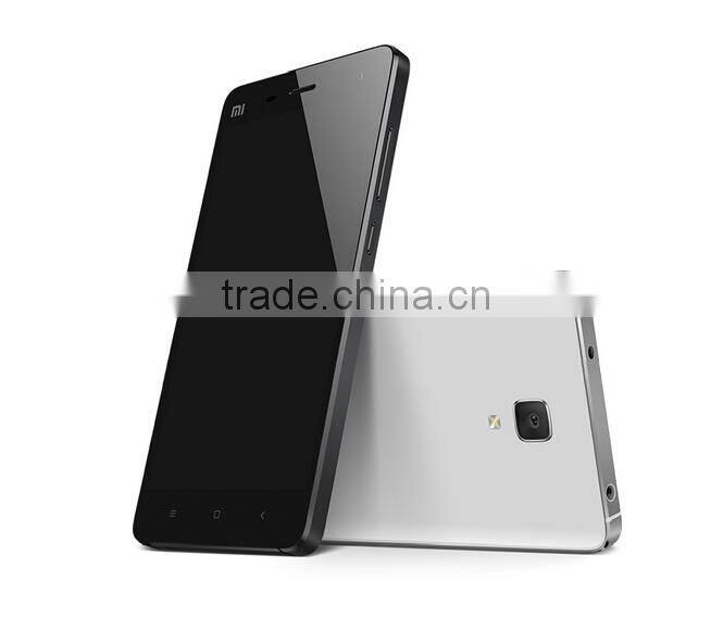 xiaomi mi4 android phone with Android OS 4.4.2 Quad Core 2.5GHz IPS screen supporting2G+3G+4G battery 3000mAh touchscreen phone