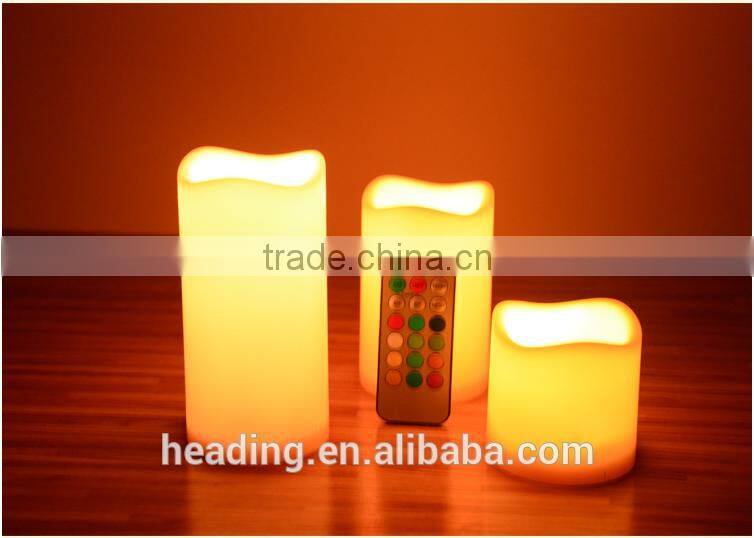 18 keys controller remote control electronic LED candles for party and wedding