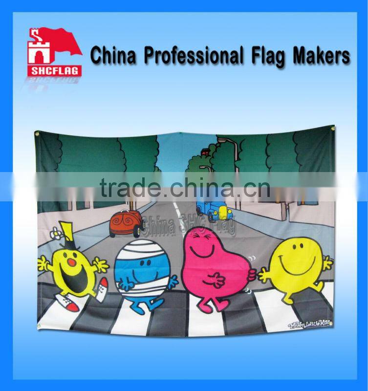 NO MOQ custom football flags seahawks flag and banner