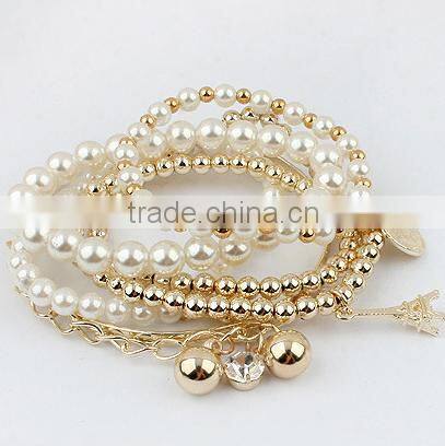 Jewelry beads pentagram pyramid fashion bracelets