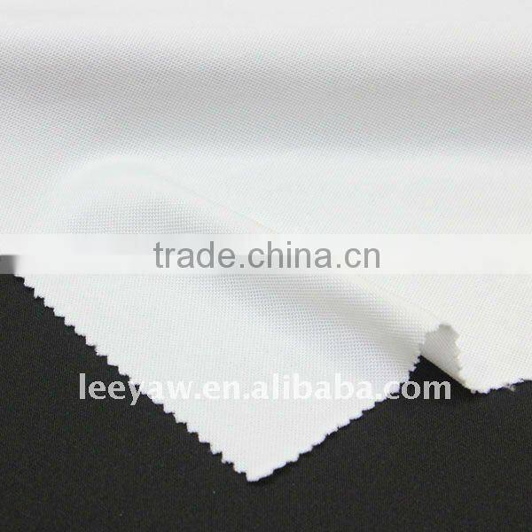 100% poly pique fabric , burn out fabric