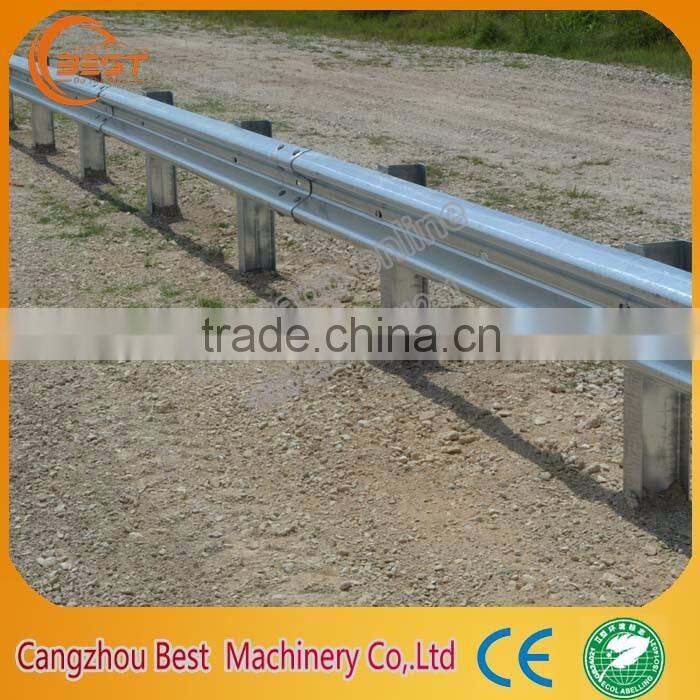 export standard quality freeway guardrail& highway crash barriers roll forming machine