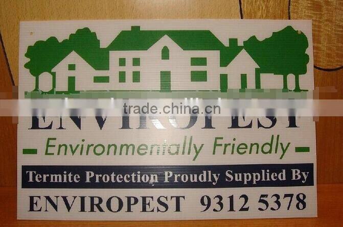 Funny plastic sign/Coreflute Sign