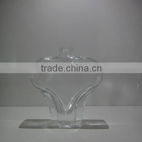 round glass perfume bottle 100ml