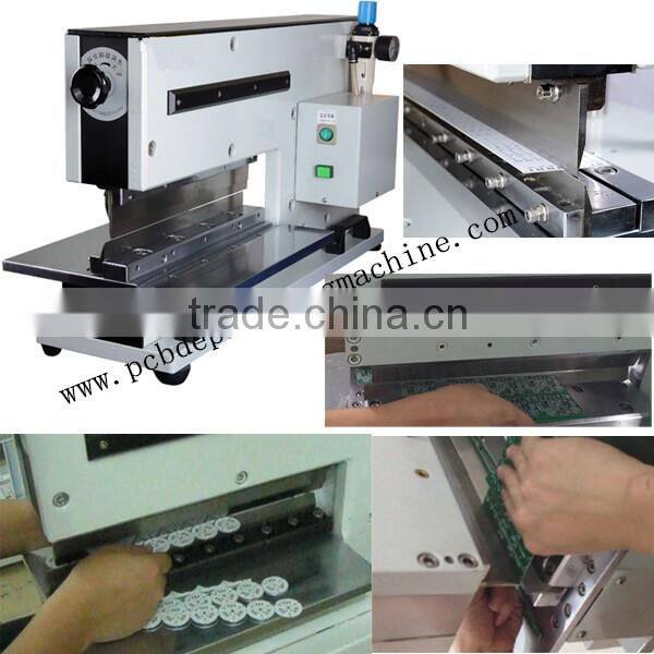 Immersion gold pcb or ENIG Aluminum PCB Depaneler. pcb v-cut tool