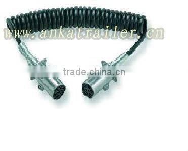 12 volt cable connectors,trailer&truck electrical cable 24v,trailer spring cable