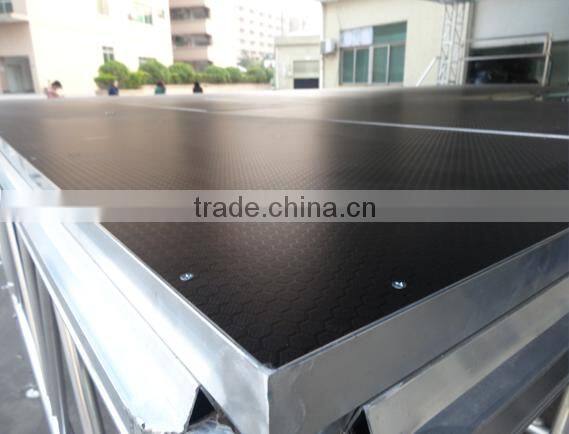 Outdoor event portable stage,modular stage, Concept stage,glass stage
