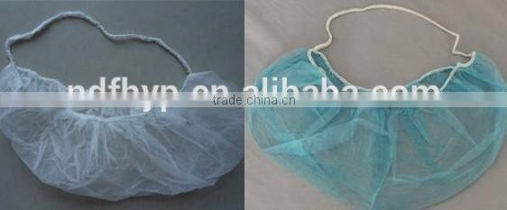 Disposable beard cover with elastic