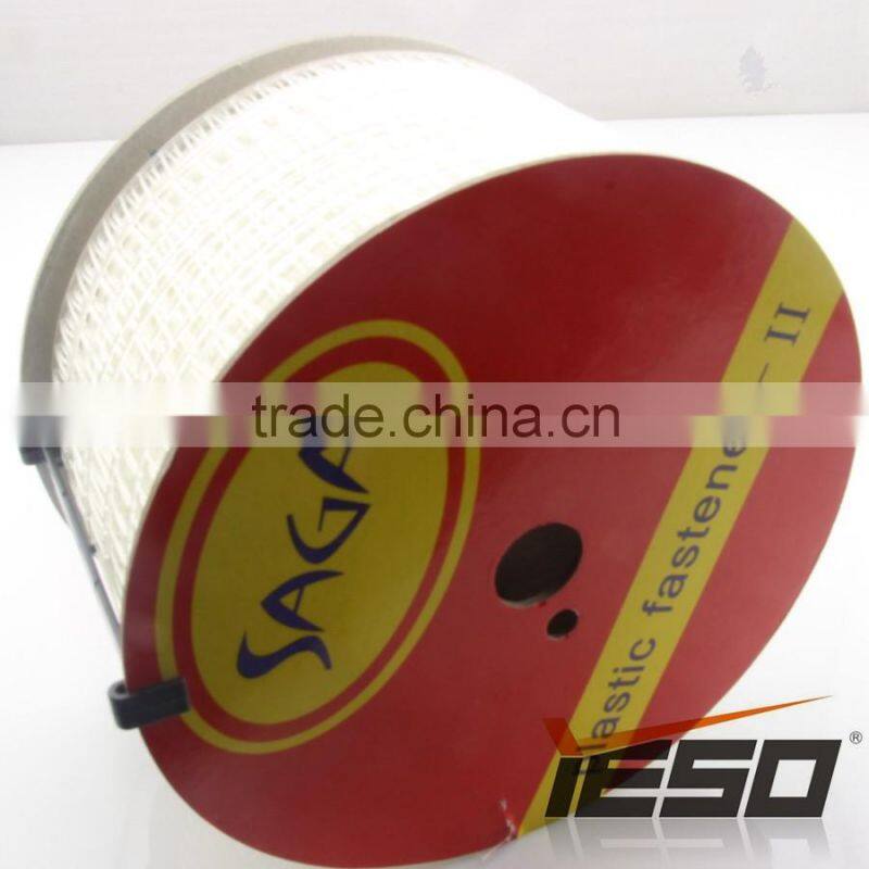 SAGA S-25 Natural Tag Pin Roll 2.5K Avery Dennison ST-9000 ST-9500 Plastic Staple Fastening Systems