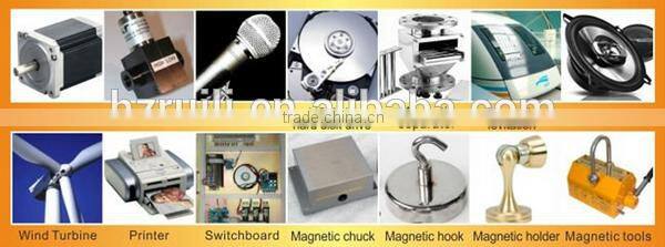 custom strong permanent neodymium hollow magnet